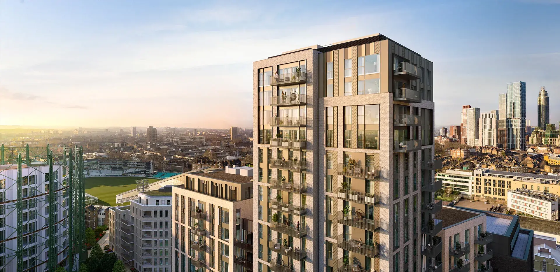 Oval Village in Oval, London